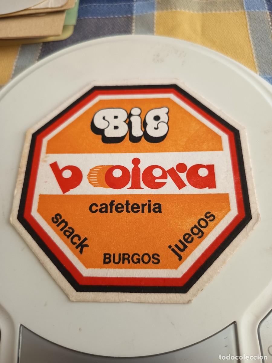 Otros art&iacute;culos de coleccionismo en papel: POSAVASOS CAFETERIA BIG BOLERA-BURGOS