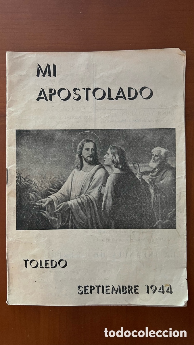Otros art&iacute;culos de coleccionismo en papel: MI APOSTOLADO. TOLEDO 1944