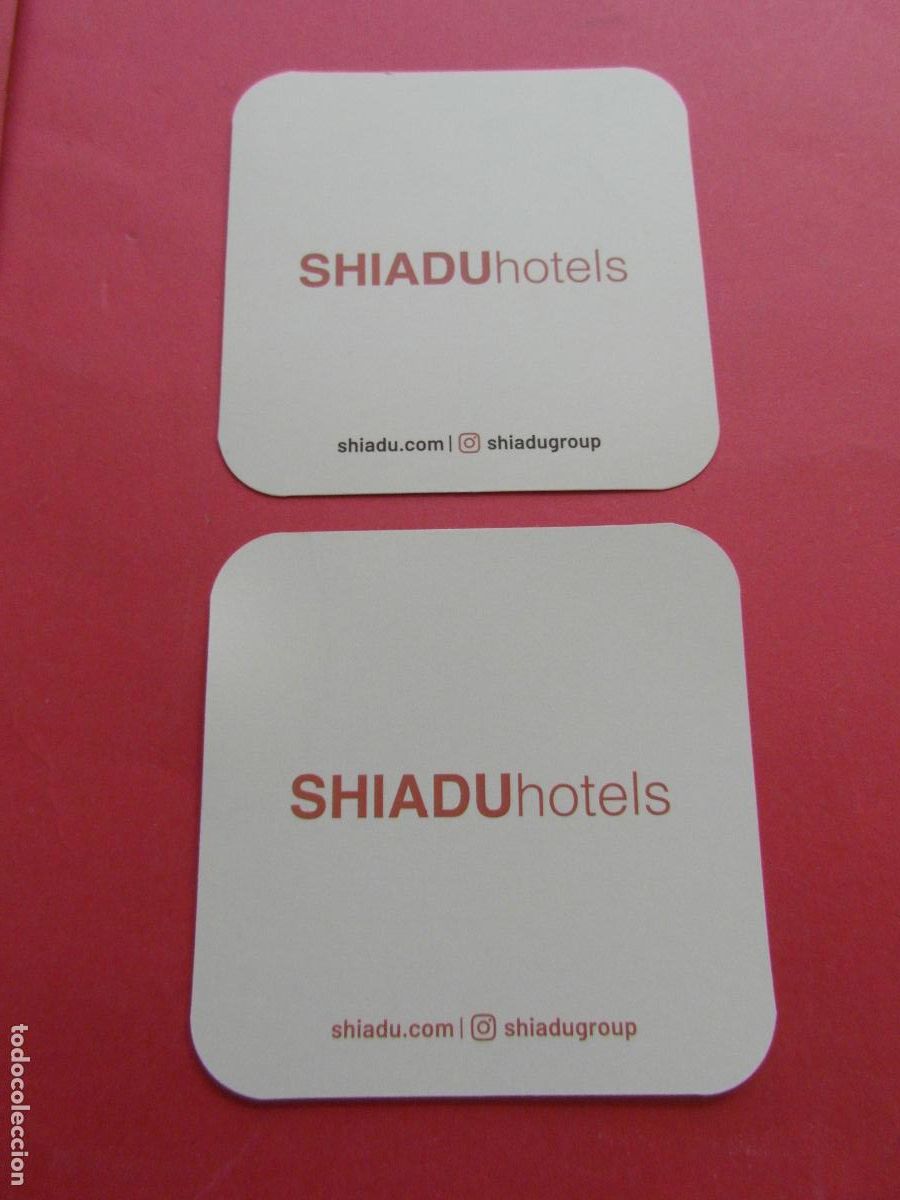 Otros art&iacute;culos de coleccionismo en papel: POSAVASOS HOTEL SHIADU