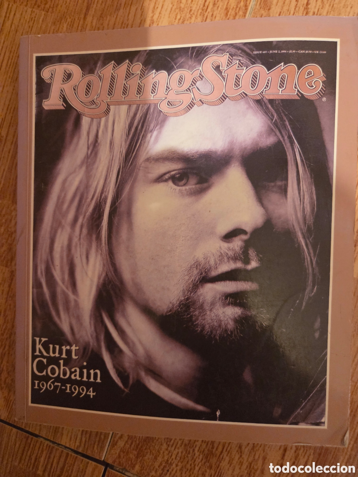 Otros art&iacute;culos de coleccionismo en papel: Rolling stone revista kurt cobain