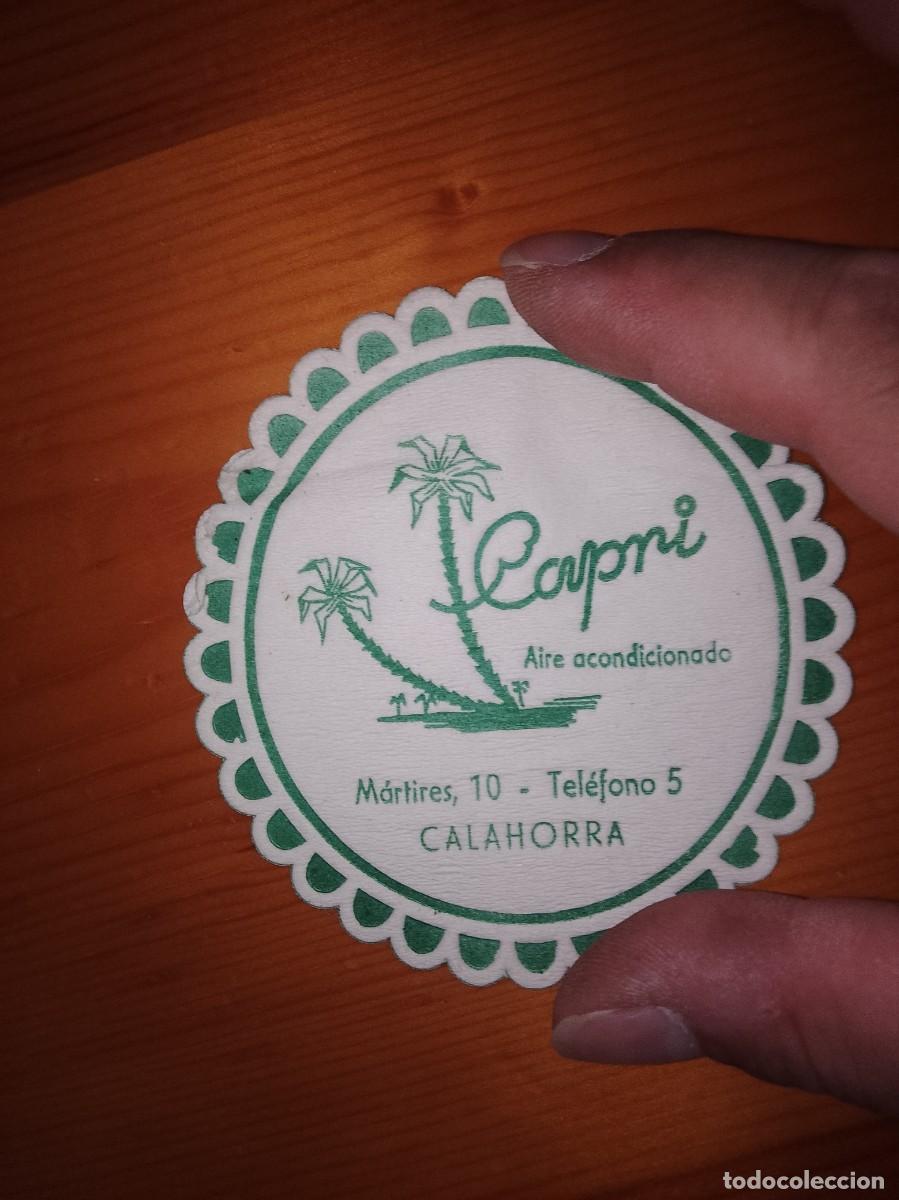 Otros art&iacute;culos de coleccionismo en papel: Posavaso Capri calahorra