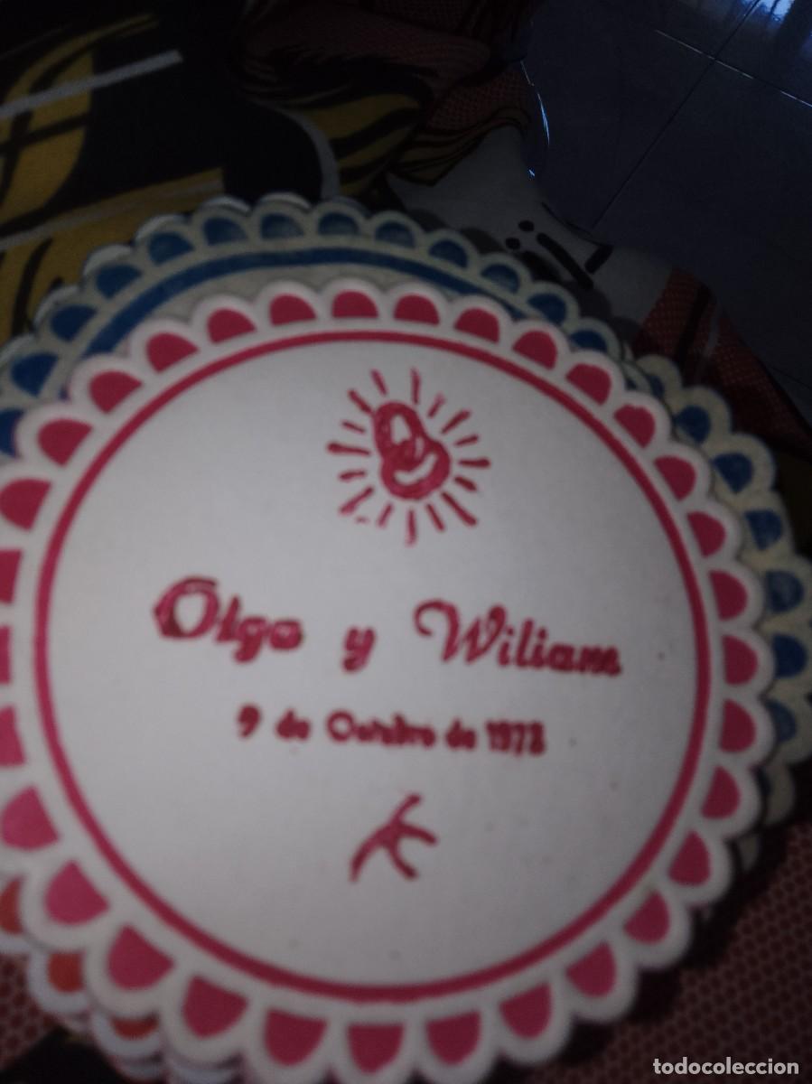 Otros art&iacute;culos de coleccionismo en papel: Posavaso Olga y William