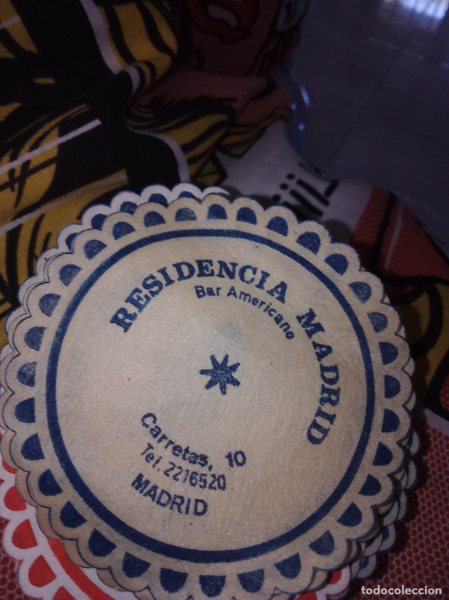 Otros art&iacute;culos de coleccionismo en papel: Posavaso Madrid carrera bar americano