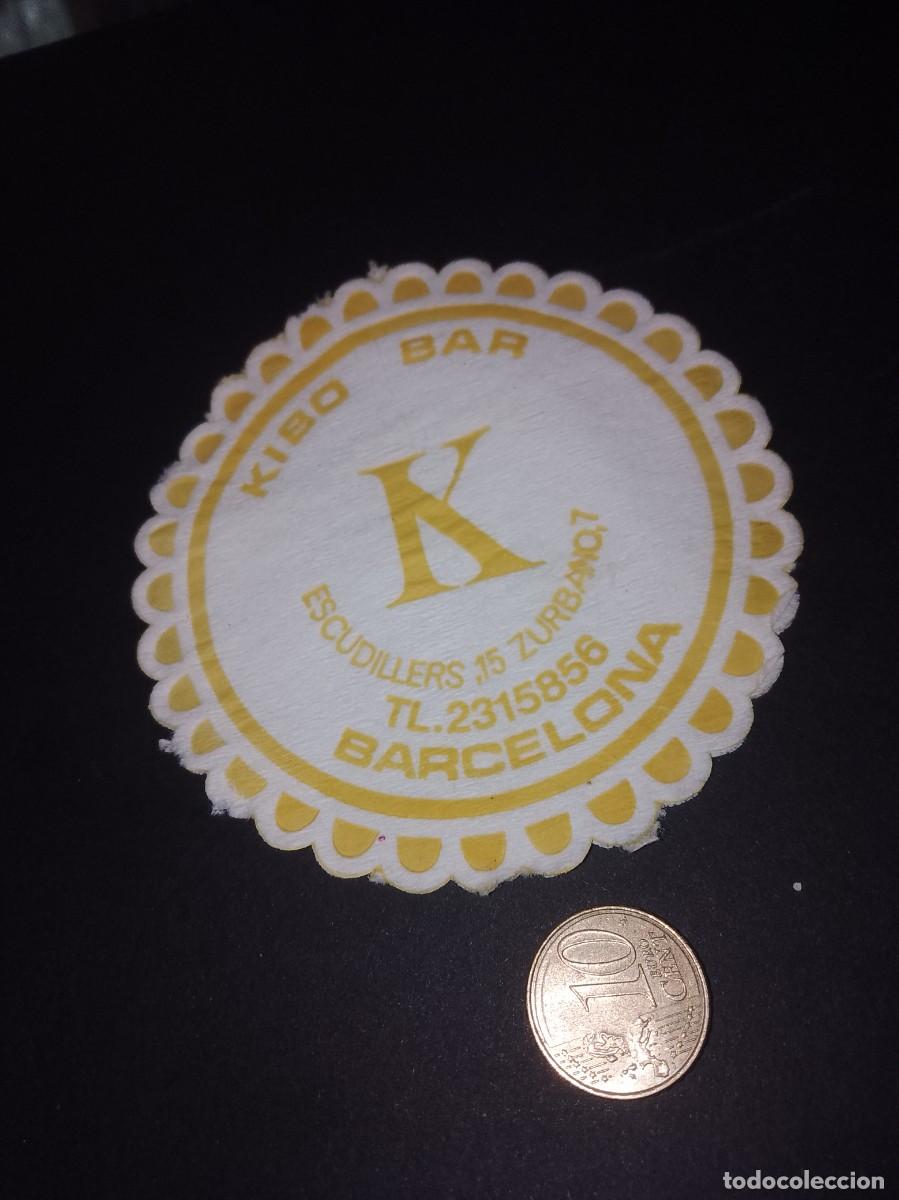 Otros art&iacute;culos de coleccionismo en papel: Posavaso kibo bar Barcelona