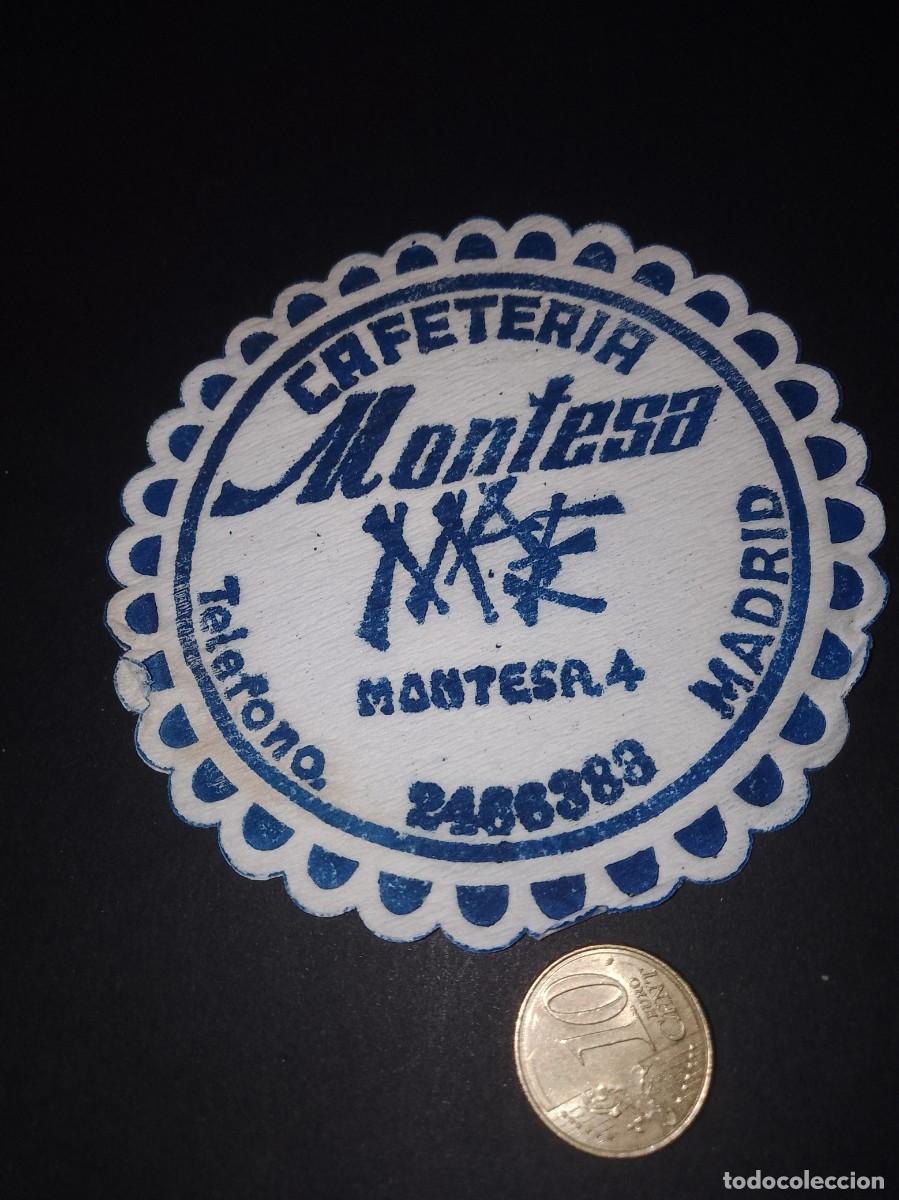 Otros art&iacute;culos de coleccionismo en papel: Posavaso montesa Madrid