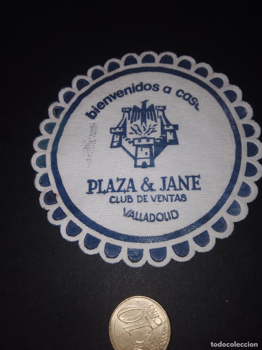 Otros art&iacute;culos de coleccionismo en papel: Posavaso plaza jane Valladolid