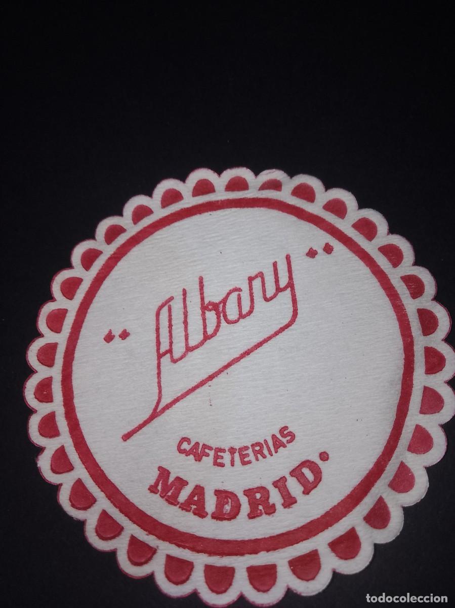 Otros art&iacute;culos de coleccionismo en papel: Posavaso albary Madrid