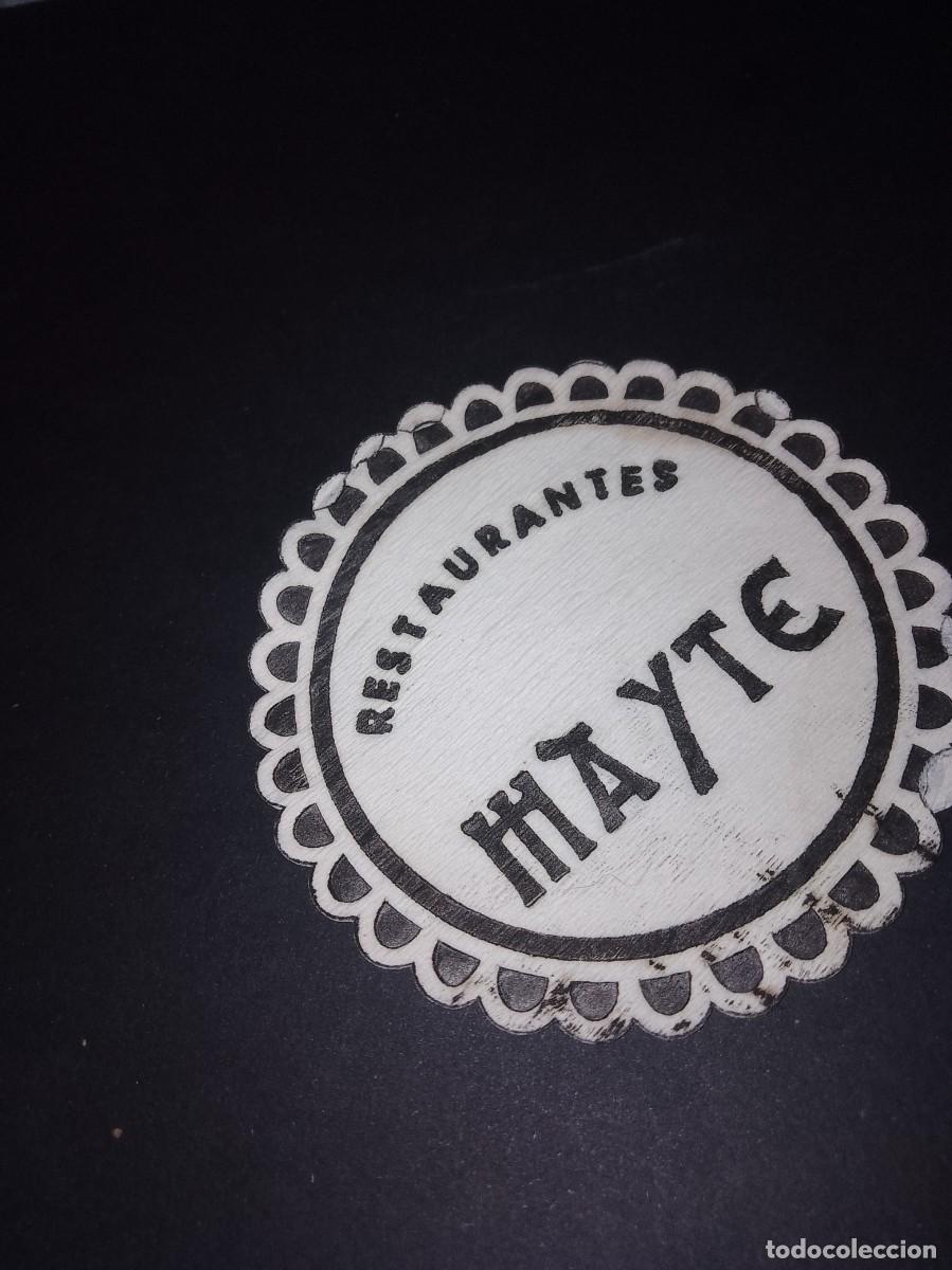 Otros art&iacute;culos de coleccionismo en papel: Posavaso restaurantes Mayte