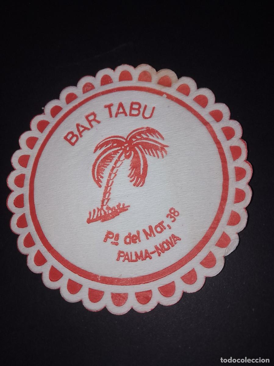 Otros art&iacute;culos de coleccionismo en papel: Posavaso bar tab&uacute; palma nova