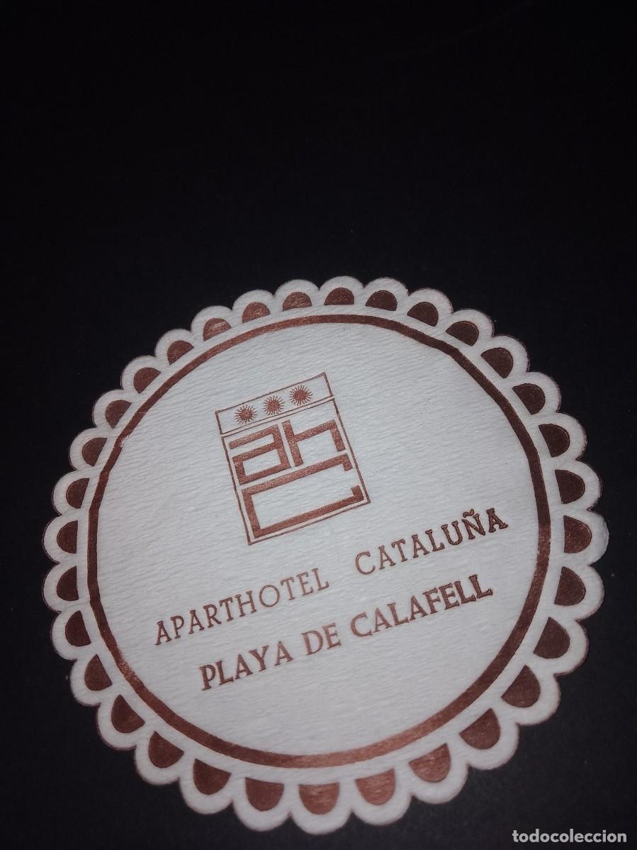 Otros art&iacute;culos de coleccionismo en papel: Posavaso aparthotel Catalu&ntilde;a. Calafell