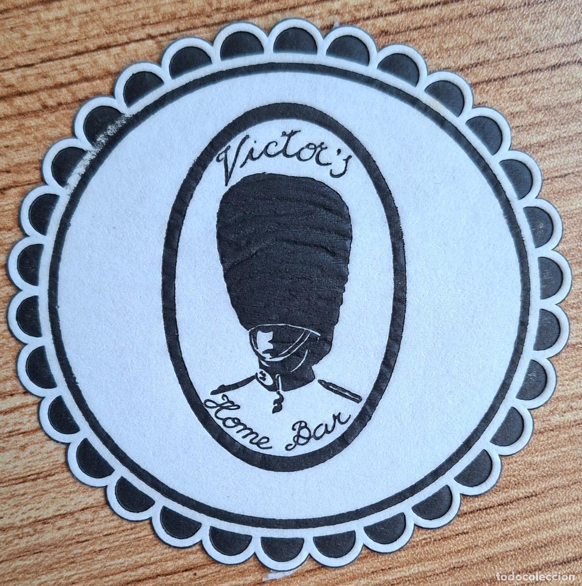 Otros art&iacute;culos de coleccionismo en papel: Posavasos Victor's Home Bar - Madrid