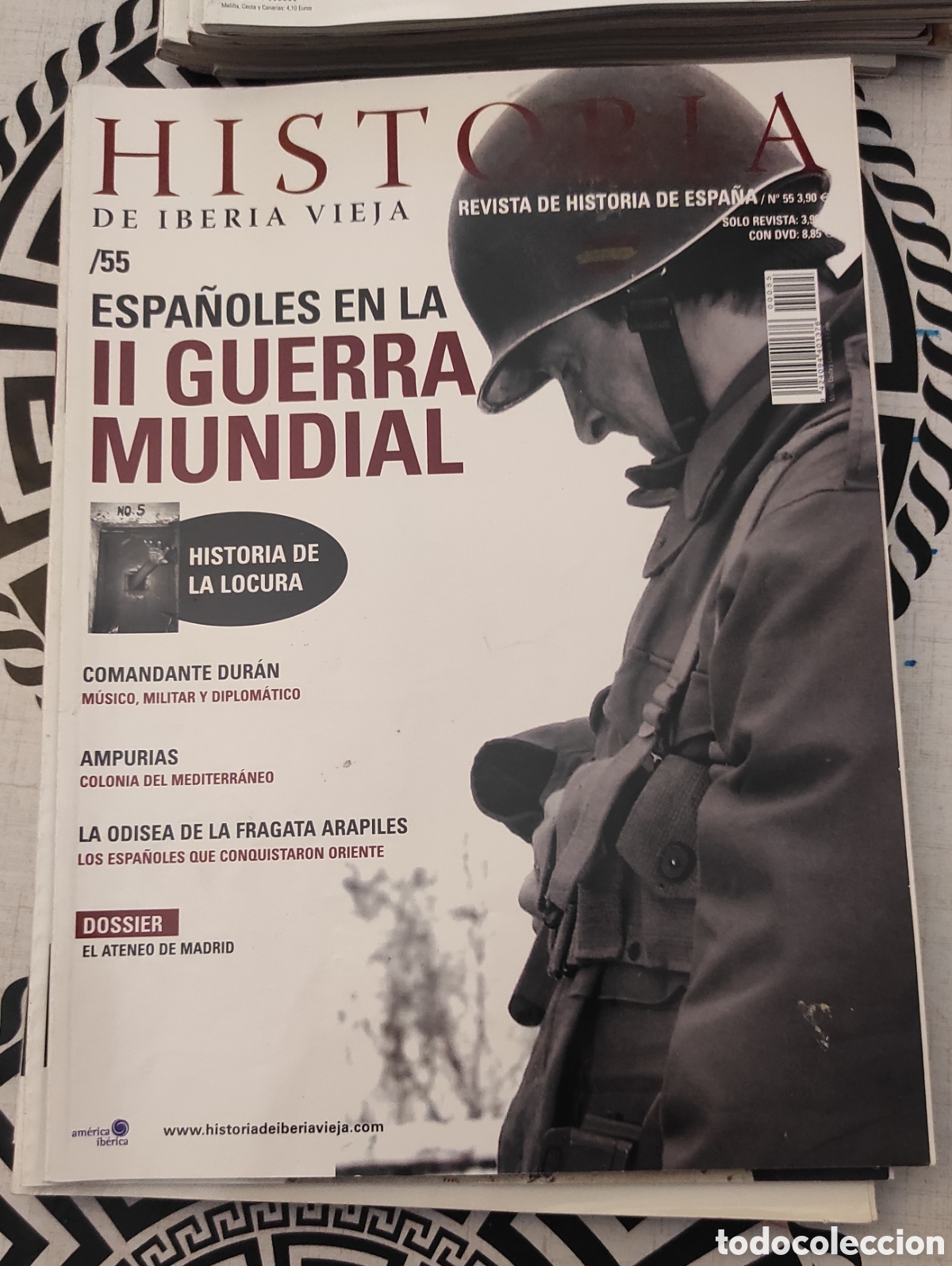 Otros art&iacute;culos de coleccionismo en papel: Historia de Iberia Vieja. N&deg; 55
