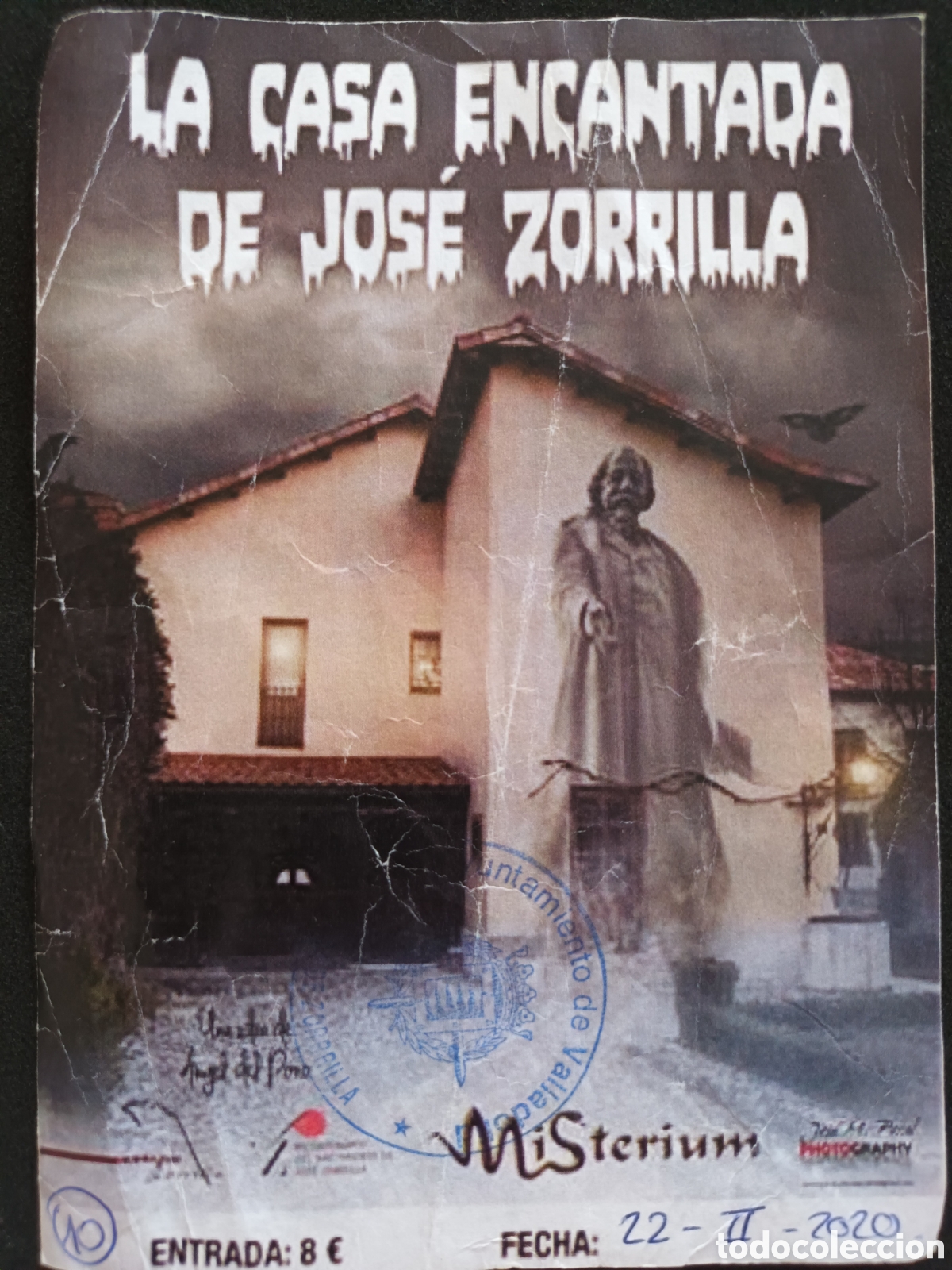Otros art&iacute;culos de coleccionismo en papel: ENTRADA LA CASA ENCANTADA DE JOSE ZORRILLA