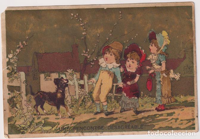 Otros art&iacute;culos de coleccionismo en papel: Cromo Tarjeta (11x7,5) Basilio del Camino y Hermanos. Sevilla. Siglo XIX-XX