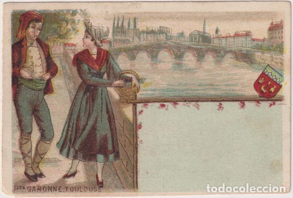 Otros art&iacute;culos de coleccionismo en papel: Cromo Tarjeta (10x7) F&aacute;brica de Chocolate La Americana. R. Ortiz Mart&iacute;nez. Sevilla