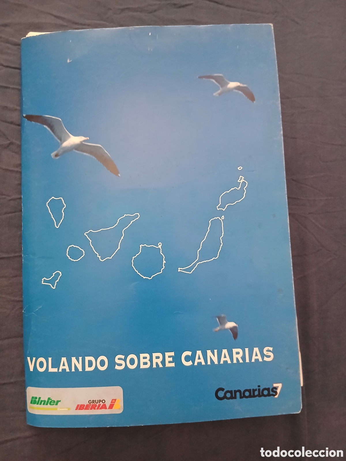 Otros art&iacute;culos de coleccionismo en papel: 105 L&aacute;minas Volando sobre Canarias (Canarias 7) 1.992