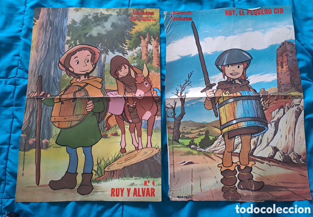 Otros art&iacute;culos de coleccionismo en papel: POSTER DE LA REVISTA LECTURAS - RUY Y ALVAR - SERIE RUY EL PEQUE&Ntilde;O CID