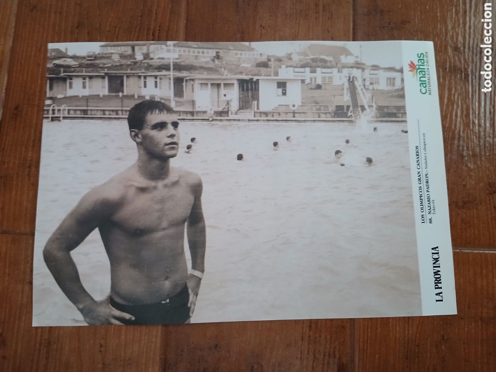 Otros art&iacute;culos de coleccionismo en papel: L&aacute;minas Deporte Canario -Los Ol&iacute;mpicos de Gran Canaria- 1.991
