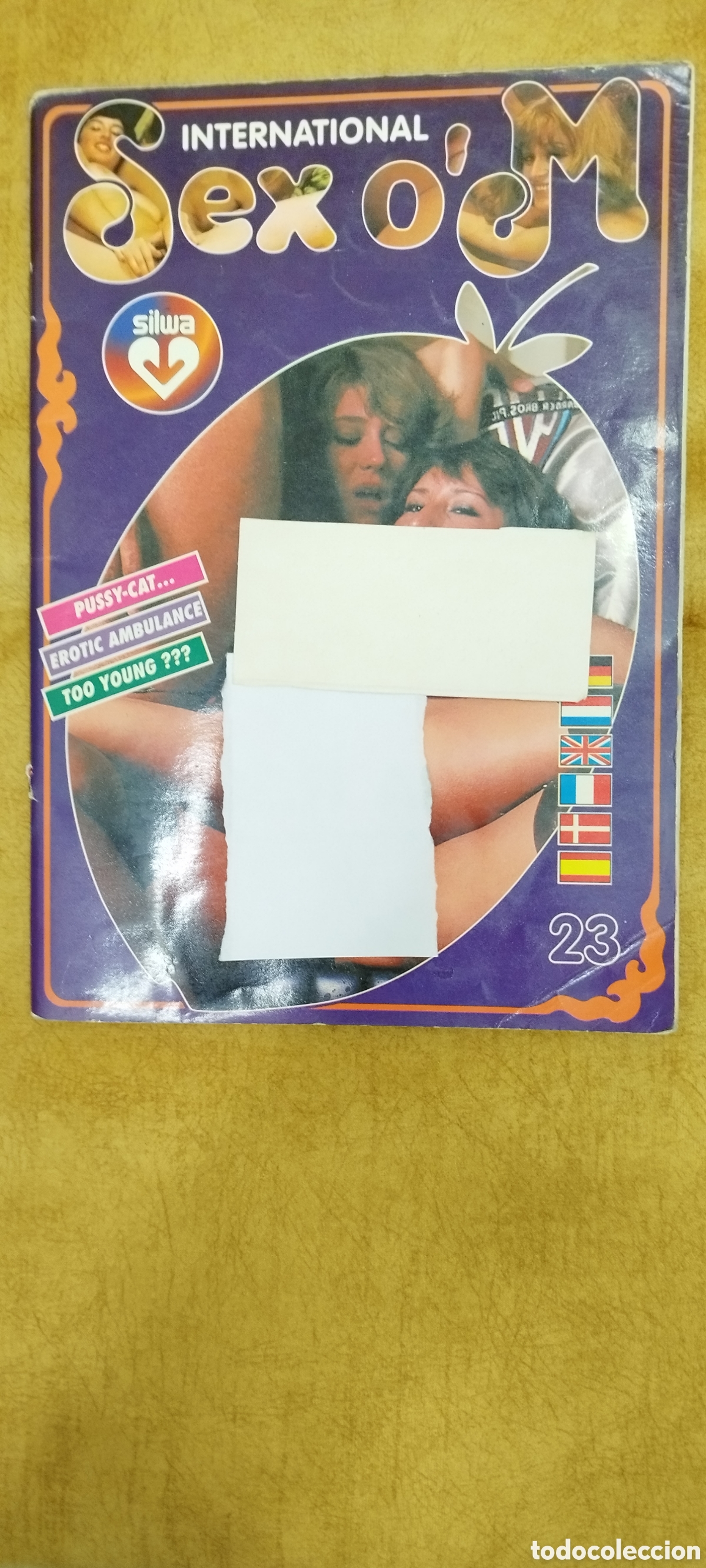 Otros art&iacute;culos de coleccionismo en papel: Sex O'M 23 Silwa magazine