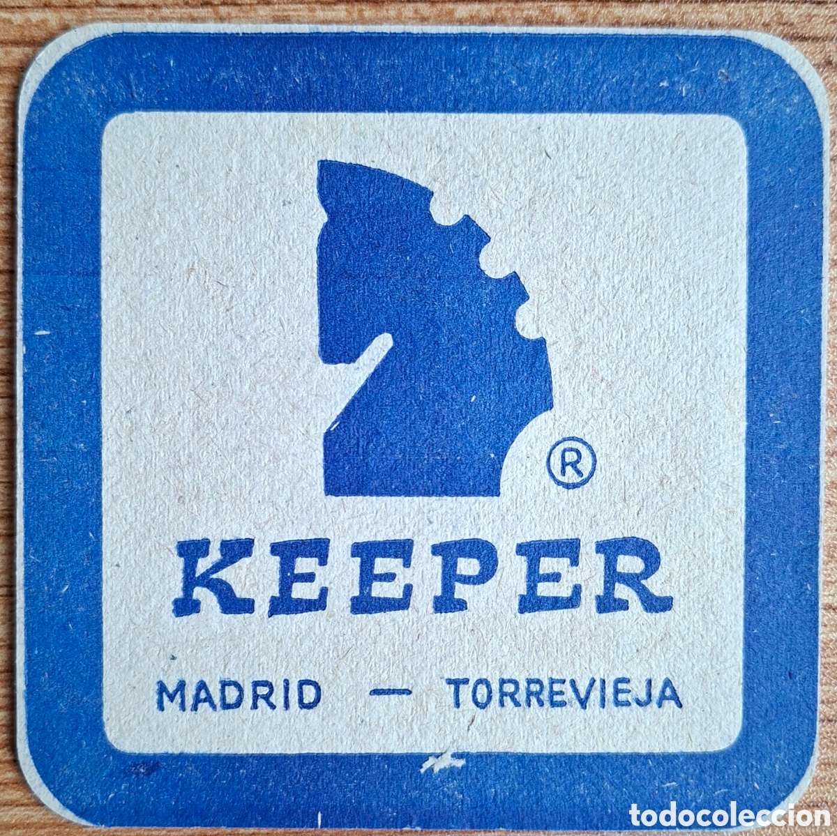 Otros art&iacute;culos de coleccionismo en papel: Posavasos Discoteca Keeper - Madrid / Torrevieja (Alicante)