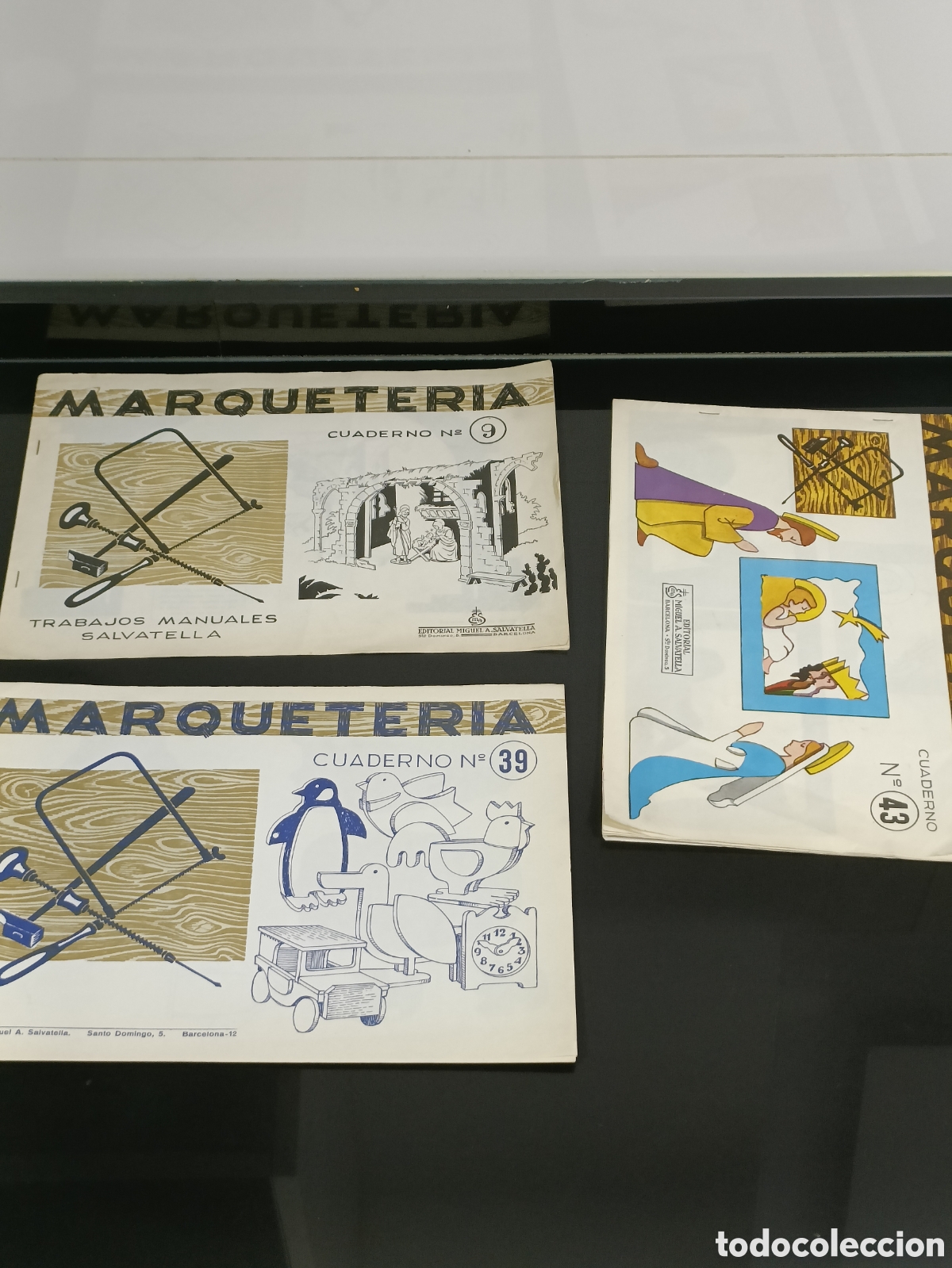 Otros art&iacute;culos de coleccionismo en papel: Lote tres cuadernos marqueter&iacute;a Editorial Miguel A. Salvatella