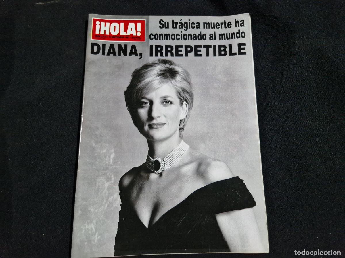 Otros art&iacute;culos de coleccionismo en papel: REVISTA. HOLA. SU TRAGICA MUERTE HA CONMOCIANDO AL MUNDO. DIANA, IRRETIBLE.