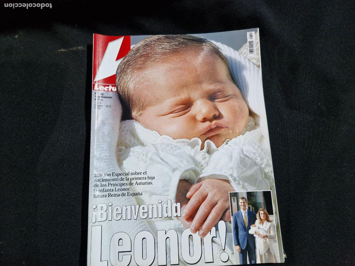 Otros art&iacute;culos de coleccionismo en papel: REVISTA. BIENVENIDA LEONOR. NACIMIENTO DE LA PRIMERA HIJA DE LOS PRINCIPES DE AUSTRIAS.