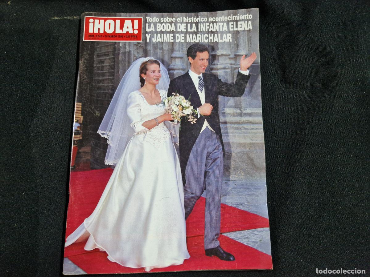 Otros art&iacute;culos de coleccionismo en papel: REVISTA. HOLA, LA BODA DE LA INFANTA ELANA Y JAIME DE MARICHALAR.