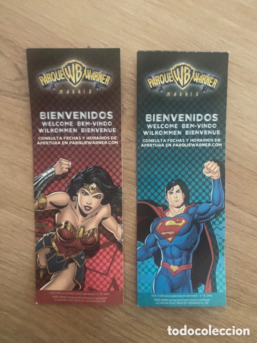 Otros art&iacute;culos de coleccionismo en papel: ENTRADAS WARNER BROS MADRID