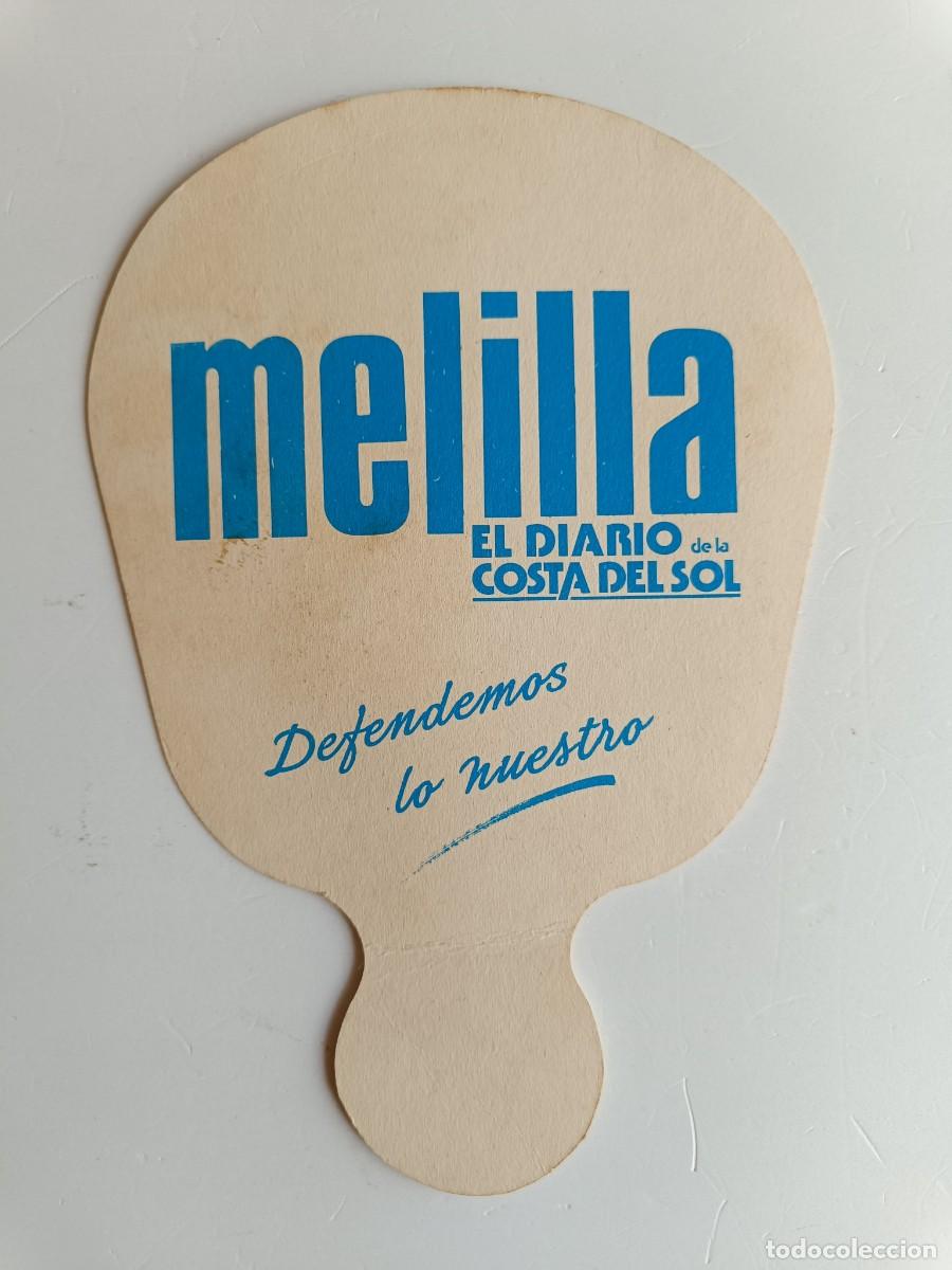 Otros art&iacute;culos de coleccionismo en papel: ABANICO CARTON - MELILLA EL DIARIO DE LA COSTA DEL SOL - RESTAURANTE LA BODEGUIYA DE LOS SALAZONES