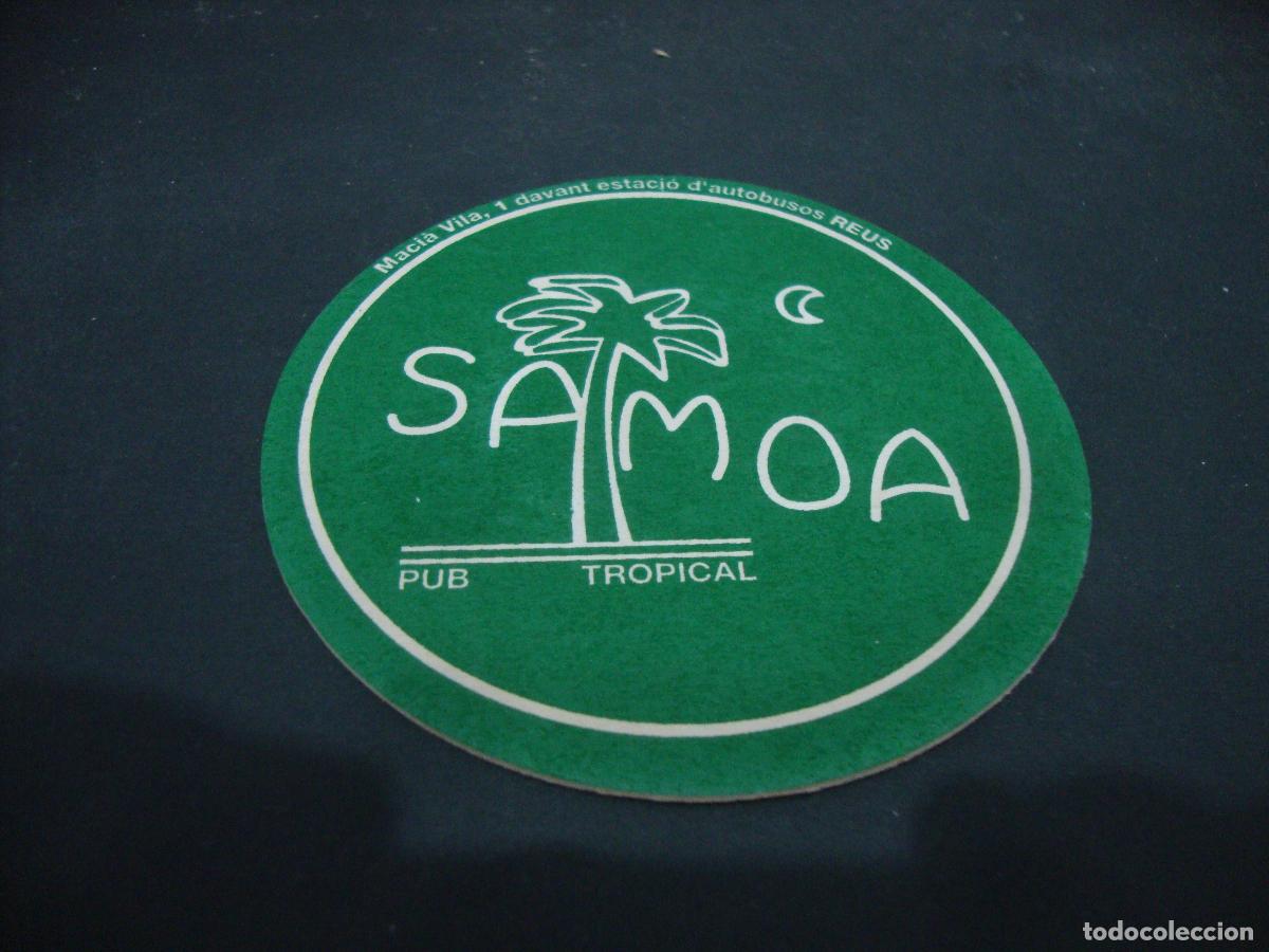 Otros art&iacute;culos de coleccionismo en papel: POSAVASOS PUB TROPICAL SAMOA REUS