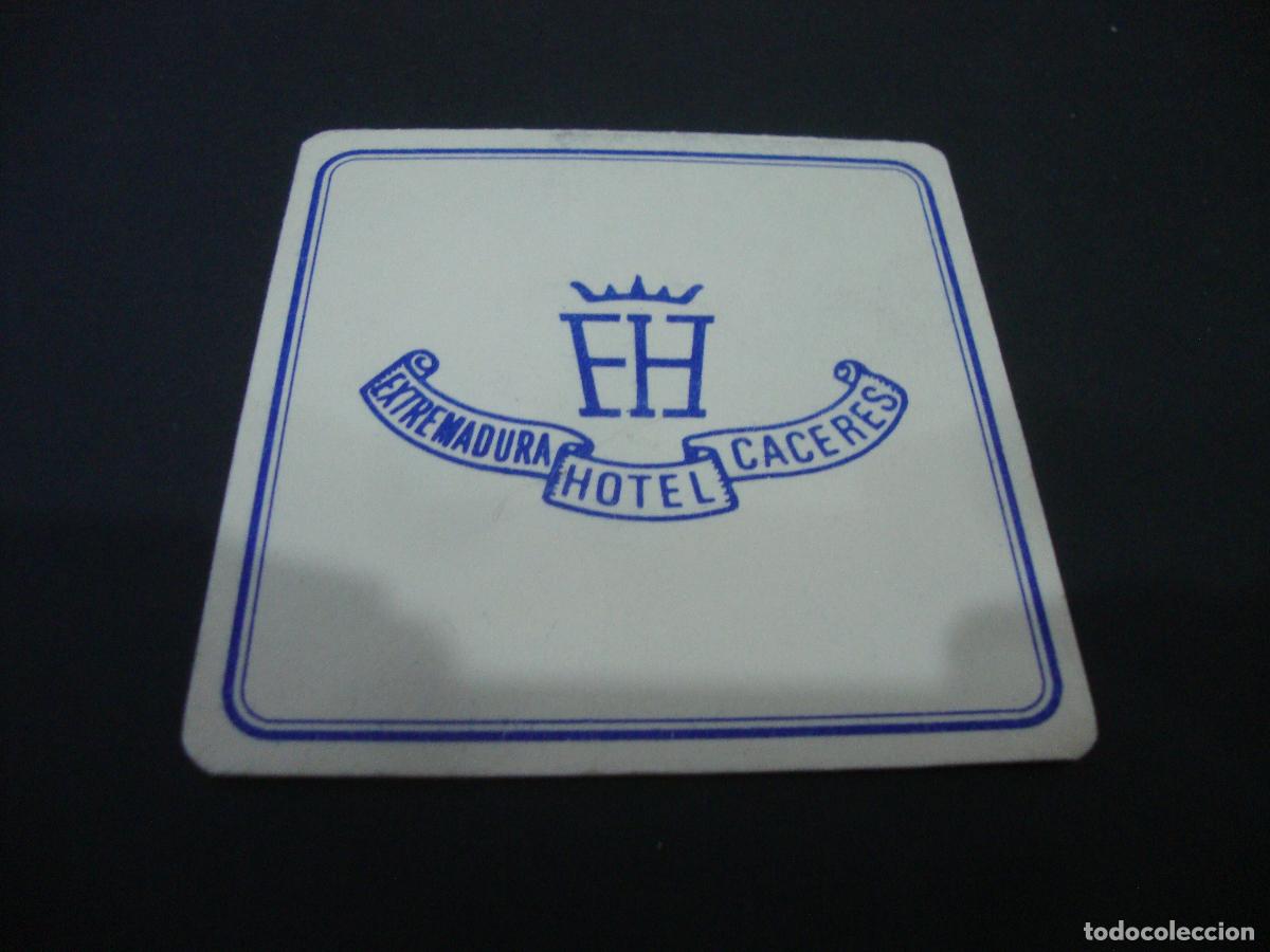 Otros art&iacute;culos de coleccionismo en papel: POSAVASOS HOTEL EXTREMADURA HOTEL CACERES