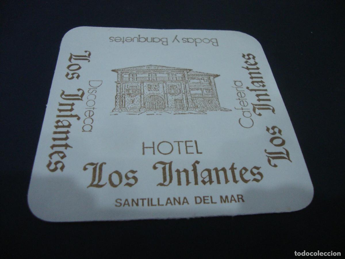 Otros art&iacute;culos de coleccionismo en papel: POSAVASOS HOTEL LOS INFANTES SANTILLANA DEL MAR
