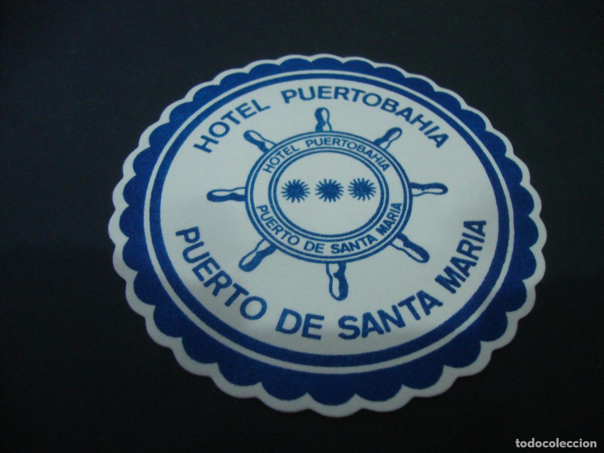Otros art&iacute;culos de coleccionismo en papel: POSAVASOS HOTEL PUERTOBAHIA PUERTO DE SANTA MARIA