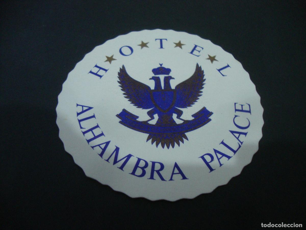 Otros art&iacute;culos de coleccionismo en papel: POSAVASOS HOTEL ALHAMBRA PALACE