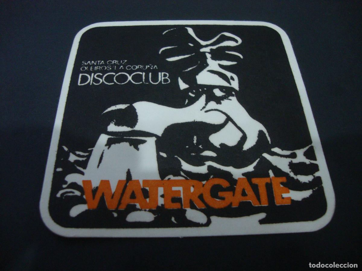 Otros art&iacute;culos de coleccionismo en papel: POSAVASOS DISCOTECA DISCOCLUB WATERGATE SANTA CRUZ LA CORU&Ntilde;A