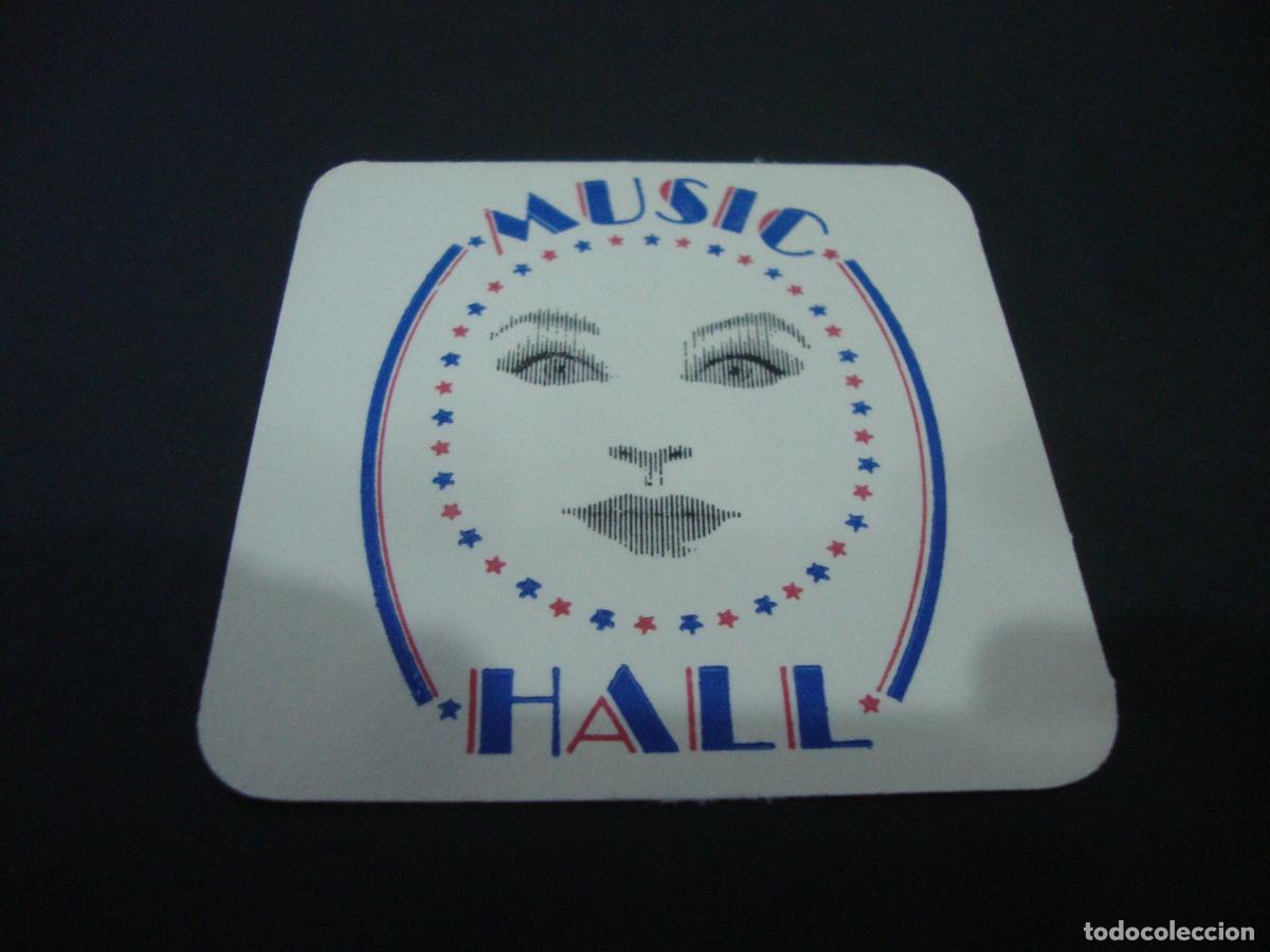 Otros art&iacute;culos de coleccionismo en papel: POSAVASOS MUSIC HALL