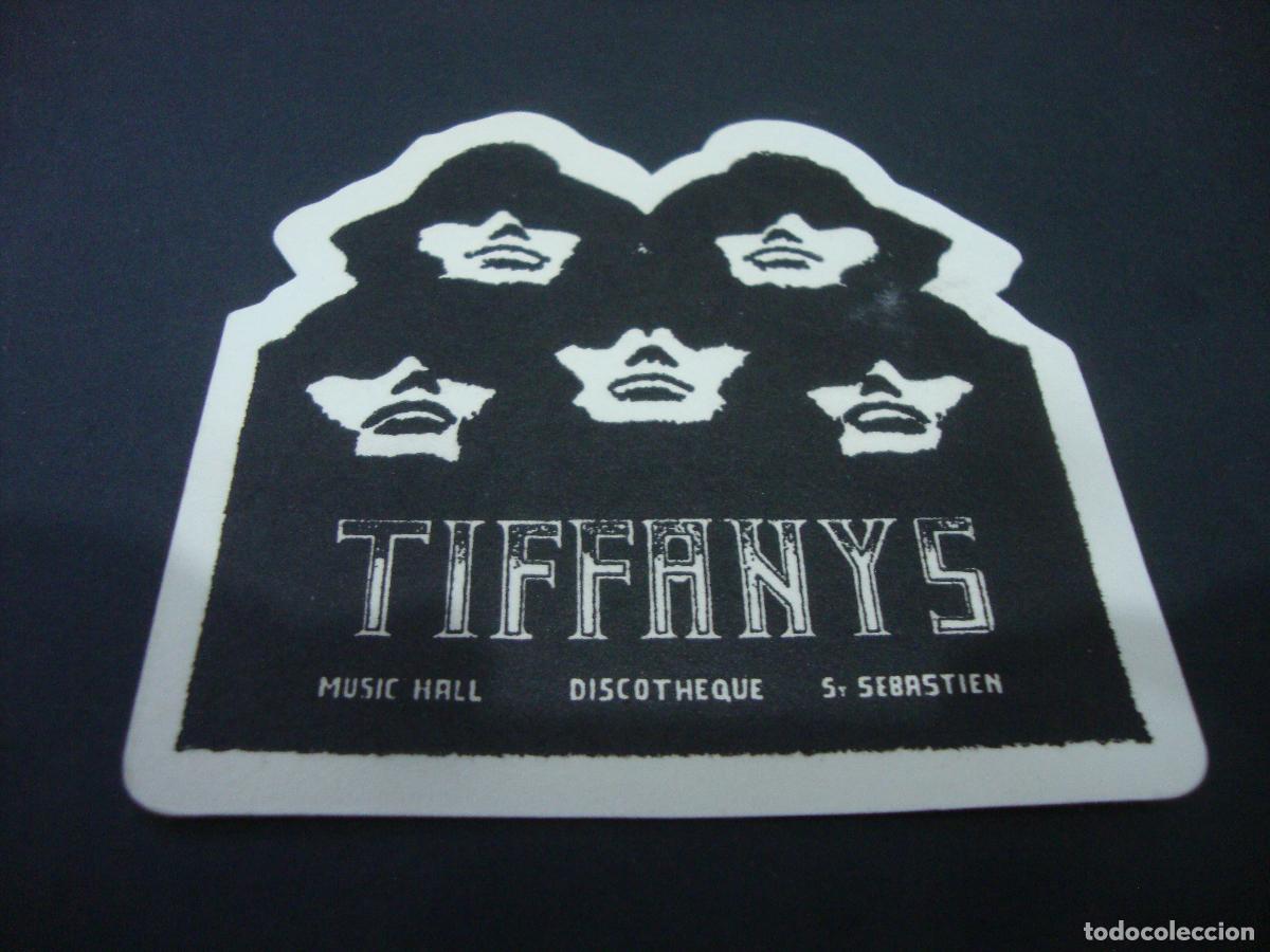 Otros art&iacute;culos de coleccionismo en papel: POSAVASOS DISCOTECA DISCOTHEQUE TIFFANYS SAN SEBASTIAN