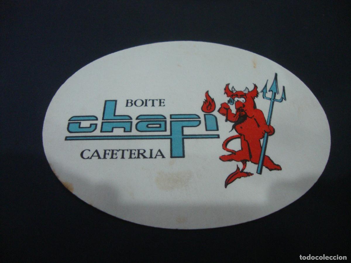 Otros art&iacute;culos de coleccionismo en papel: POSAVASOS DISCOTECA BOITE CHAPI