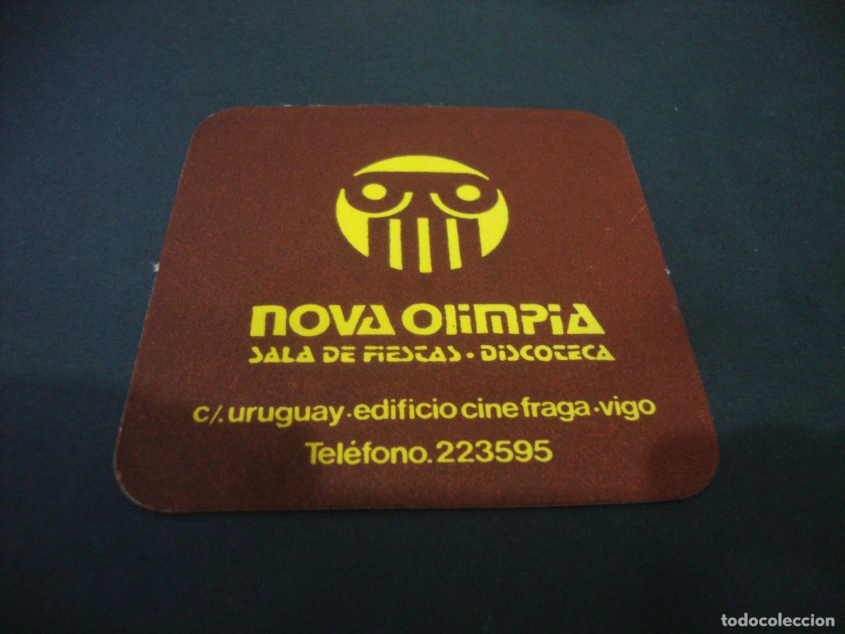 Otros art&iacute;culos de coleccionismo en papel: POSAVASOS DISCOTECA SALA DE FIESTAS NOVA OLIMPIA VIGO