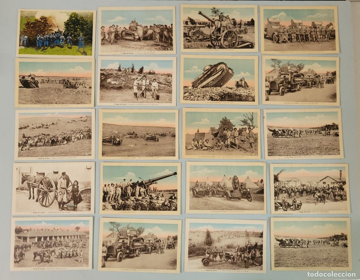 Otros art&iacute;culos de coleccionismo en papel: Lote de postale antiguas del campamento militar del Camp du Larzac, Francia
