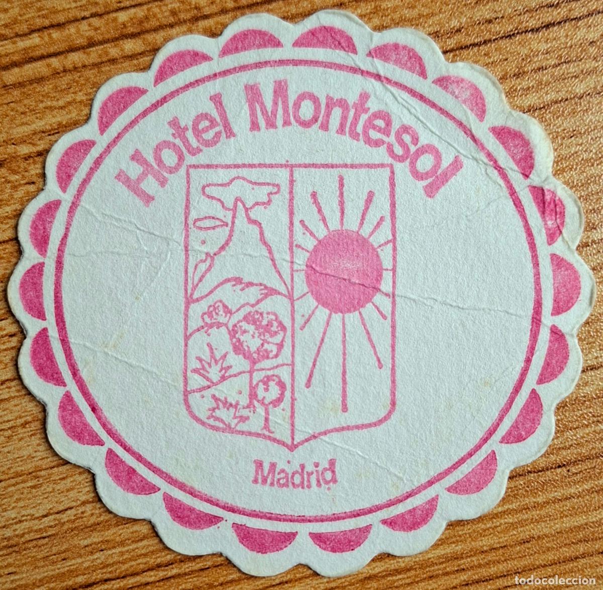 Otros art&iacute;culos de coleccionismo en papel: Posavasos Hotel Montesol - Madrid