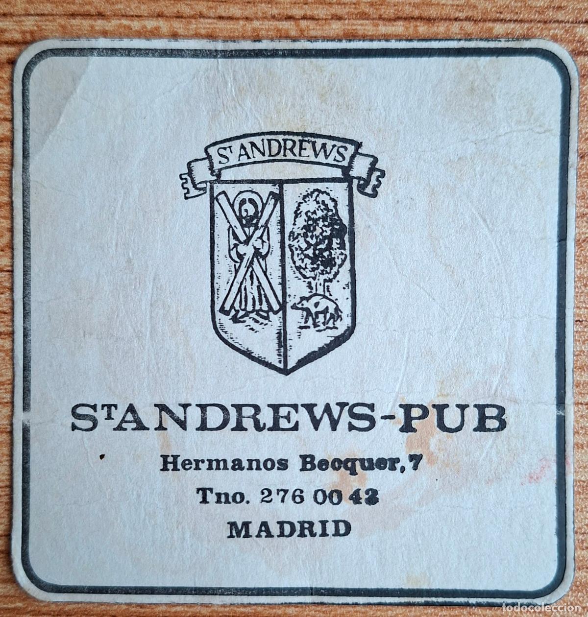Paper Collecting Others: Posavasos St Andrew's Pub peque&ntilde;a - Madrid