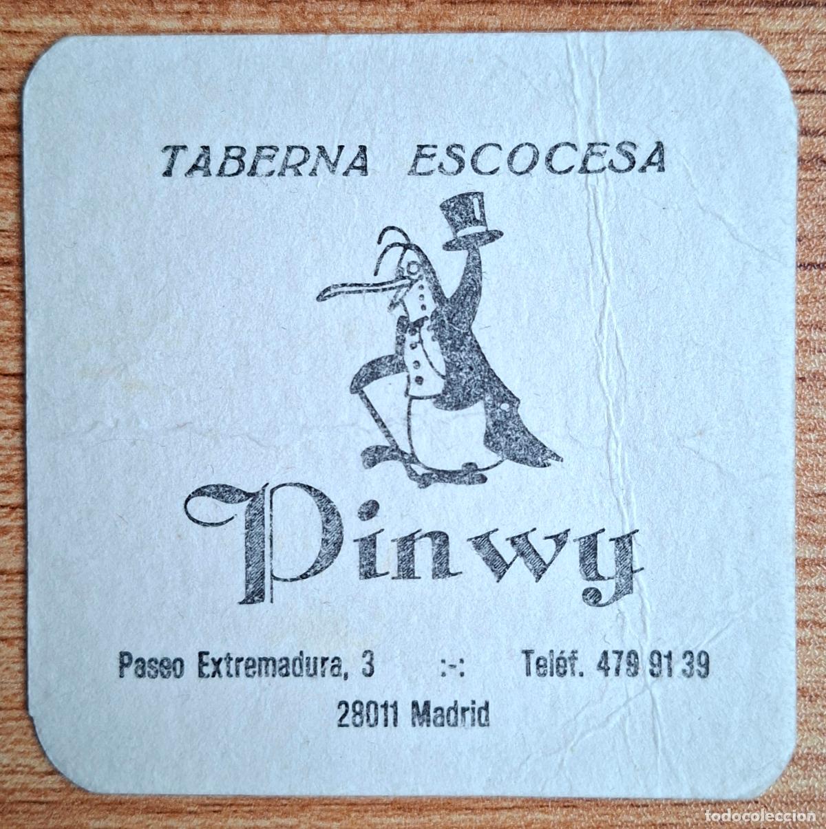 Paper Collecting Others: Posavasos Taberna Escocesa Pinwy - Madrid
