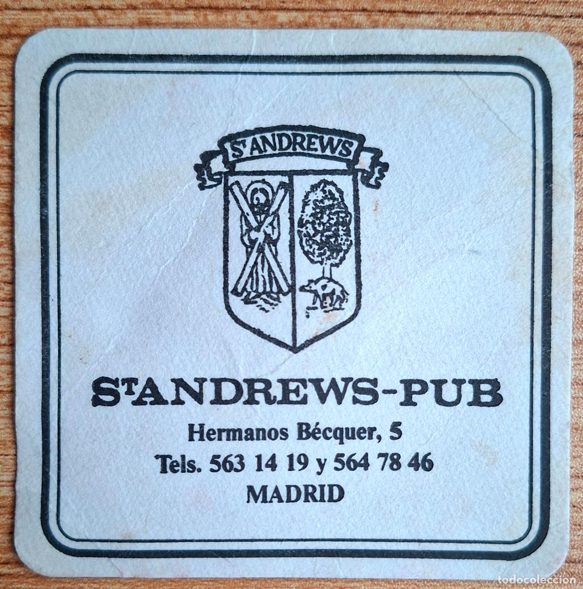 Paper Collecting Others: Posavasos St Andrew's Pub grande - Madrid