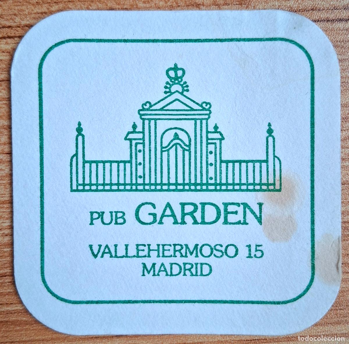 Outros artigos de papel: Posavasos Pub Garden - Madrid