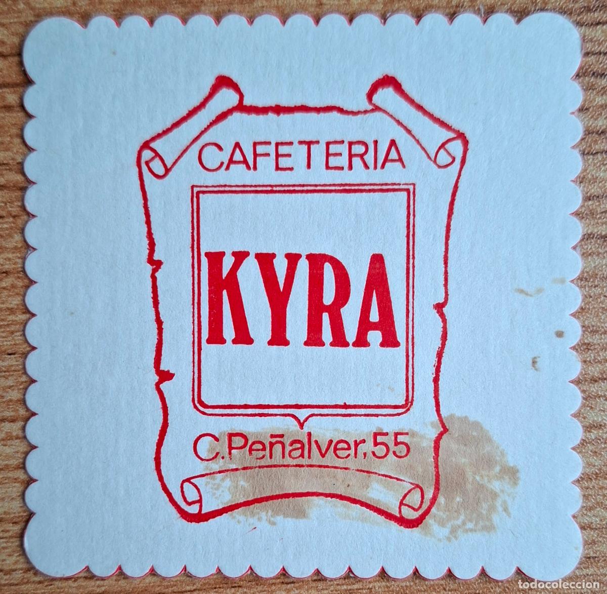 Collectionnisme Papier divers: Posavasos Cafeter&iacute;a Kyra - Madrid