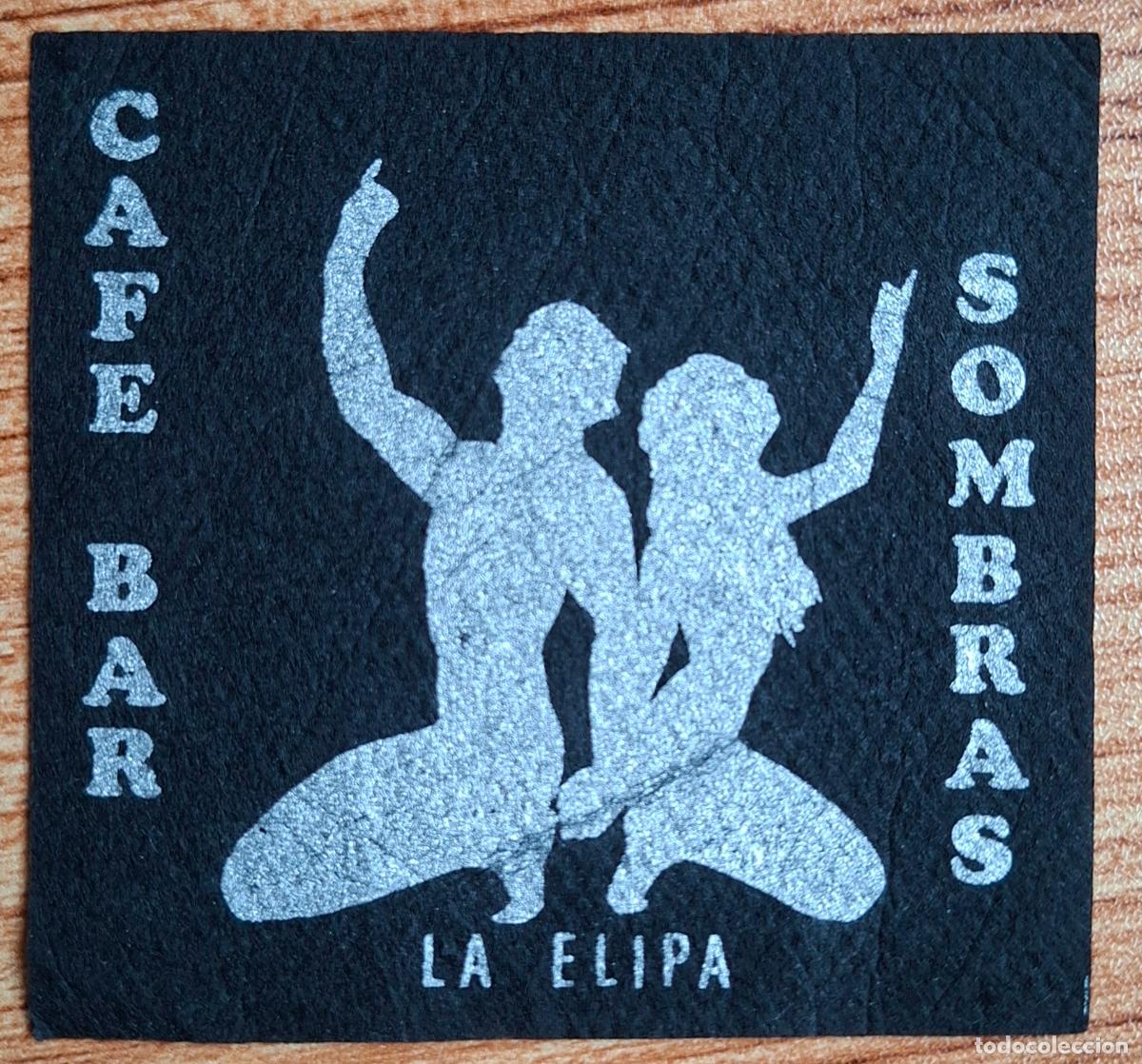 Collectionnisme Papier divers: Posavasos Caf&eacute; Bar Sombras - La Elipa - cuadrado - Madrid