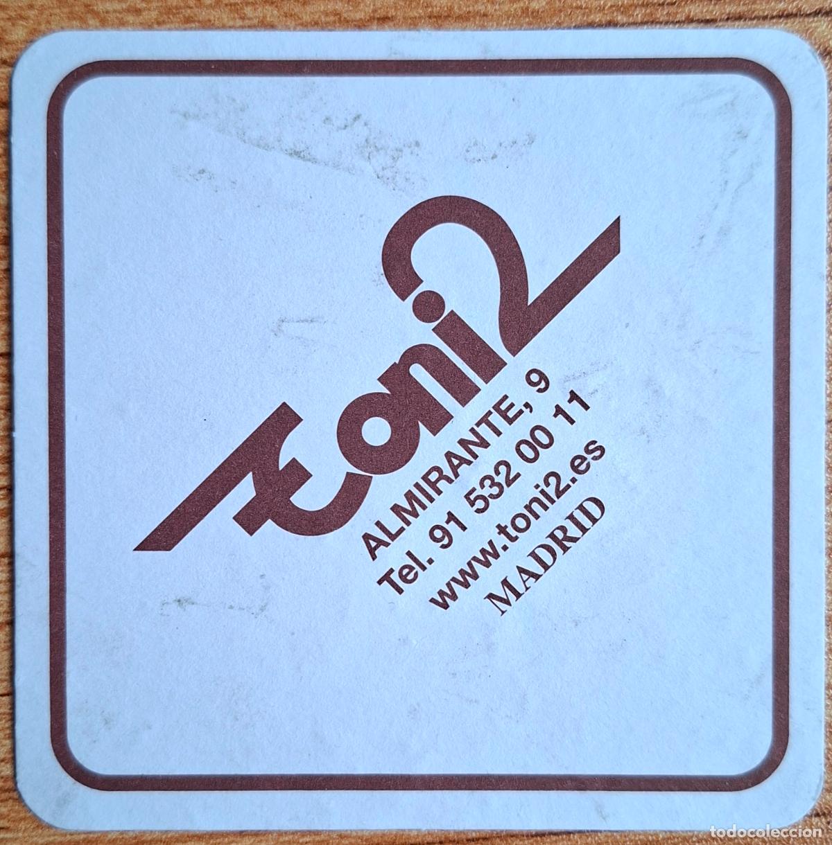 Collectionnisme Papier divers: Posavasos Toni 2 - Madrid