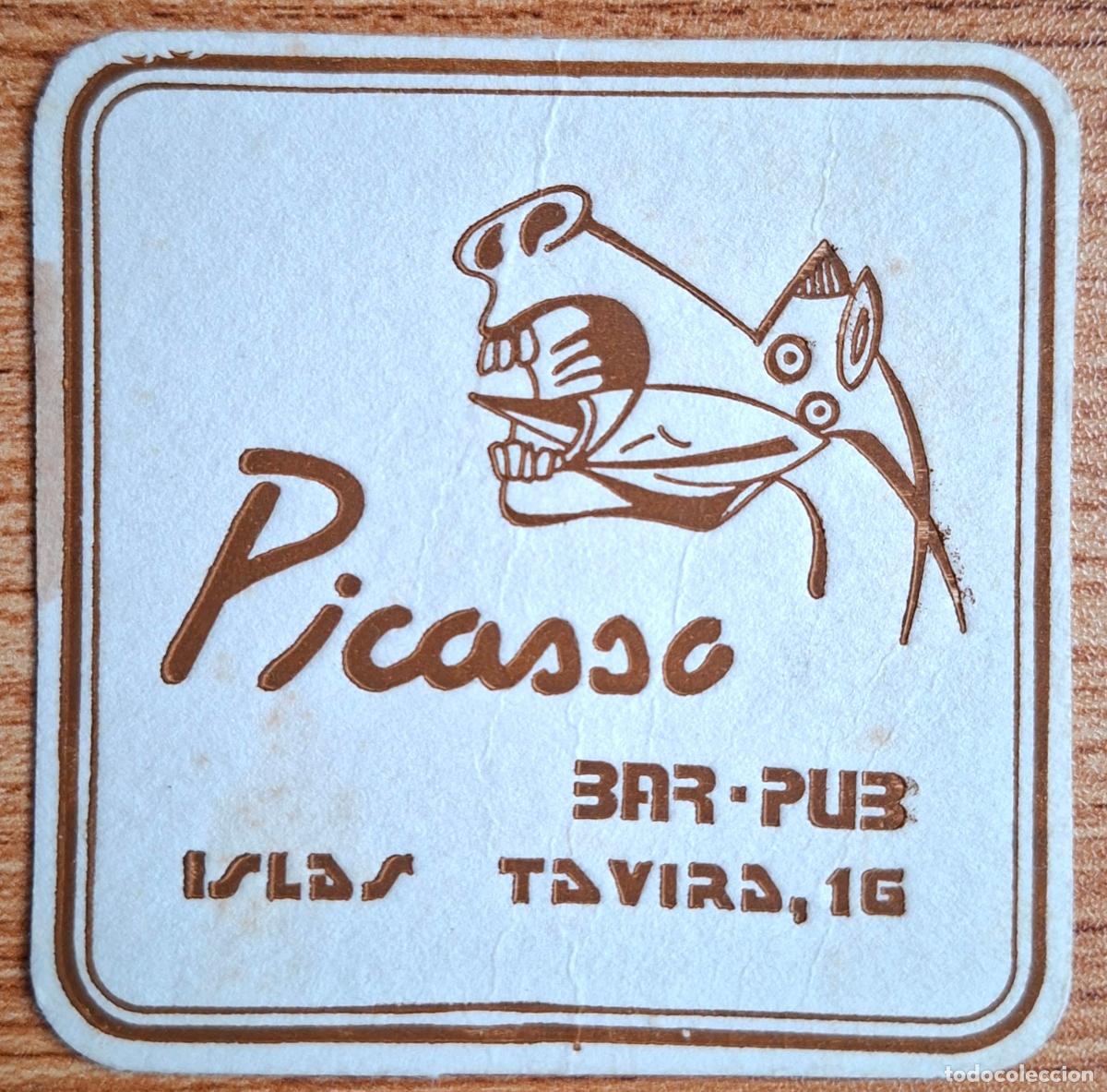 Collectionnisme Papier divers: Posavasos Bar Pub Picasso - Madrid